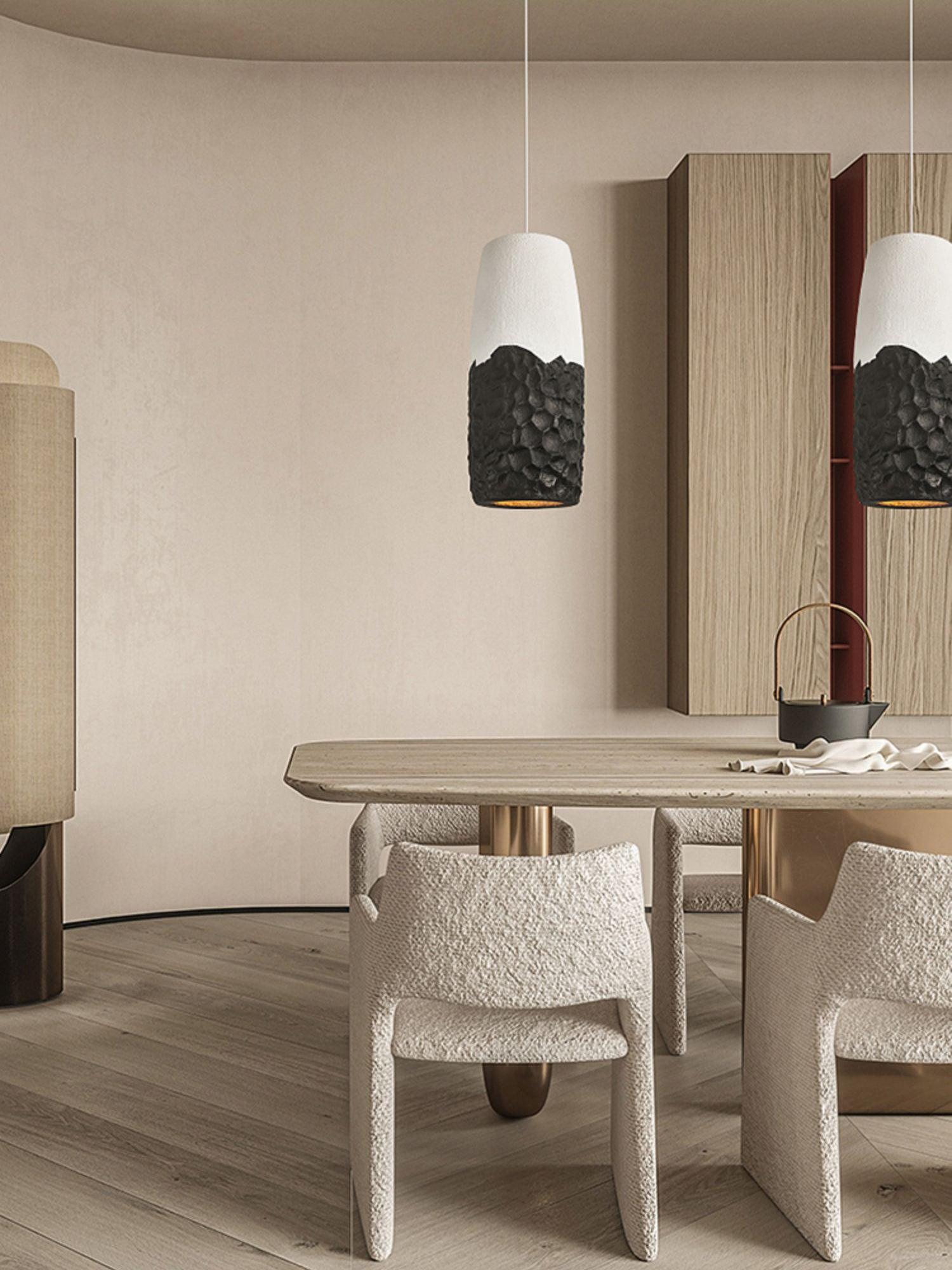 Orphaarae Modern Minimalist Plastic Pendant Lamp