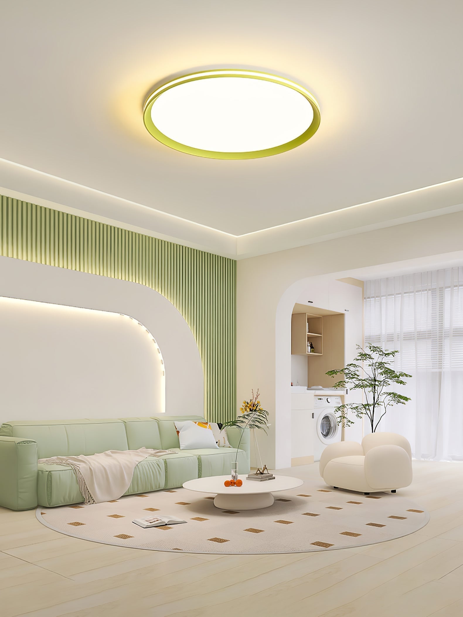 Avtheira Modern Minimalist Circular LED Ceiling Light