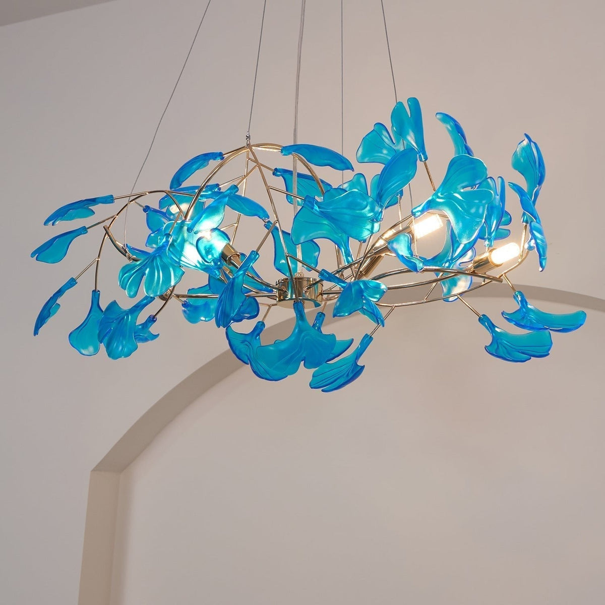Leonie Ginkgo Acrylic Chandeliers
