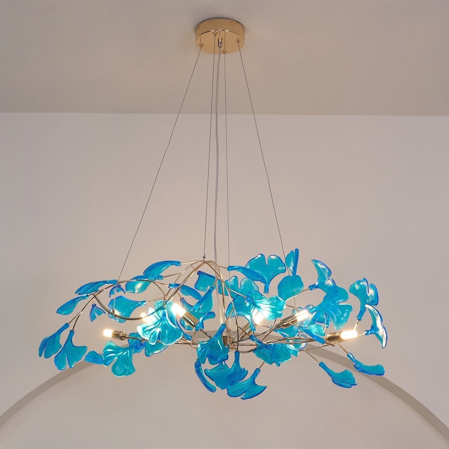Leonie Ginkgo Acrylic Chandeliers