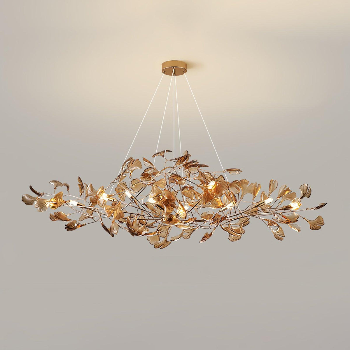Leonie Ginkgo Acrylic Chandeliers