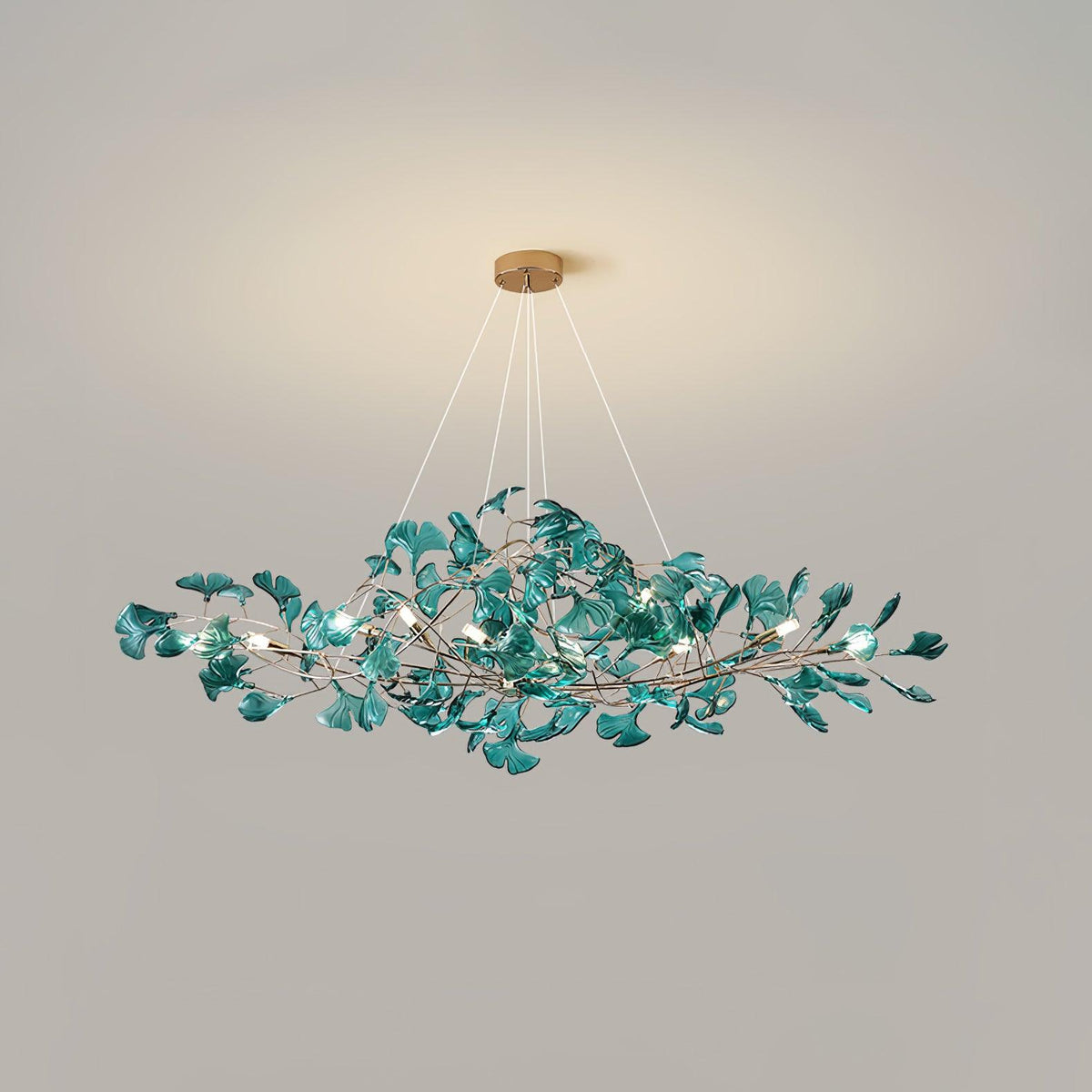 Ralenis Luxury Ginkgo Leaf Chandelier