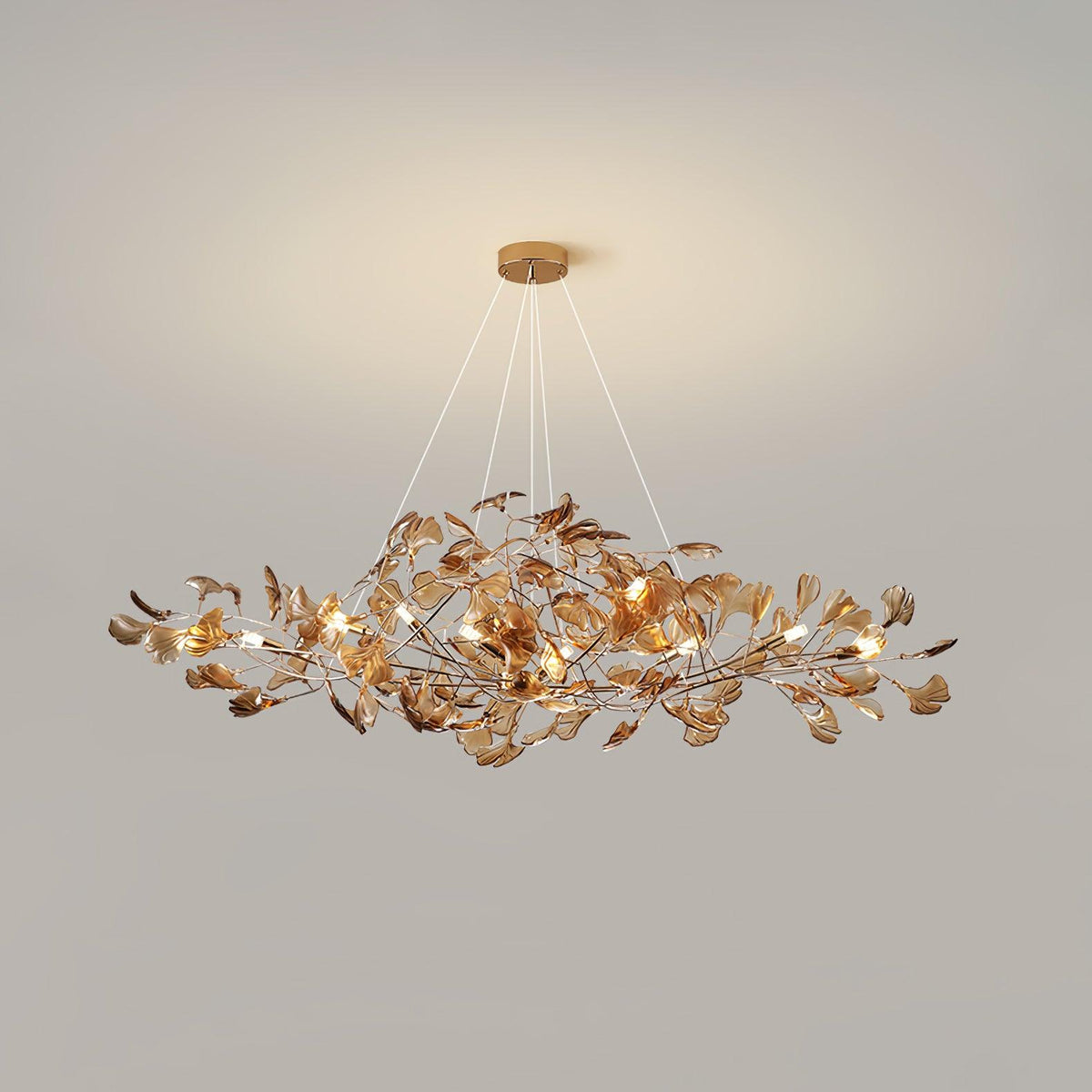 Leonie Ginkgo Acrylic Chandeliers