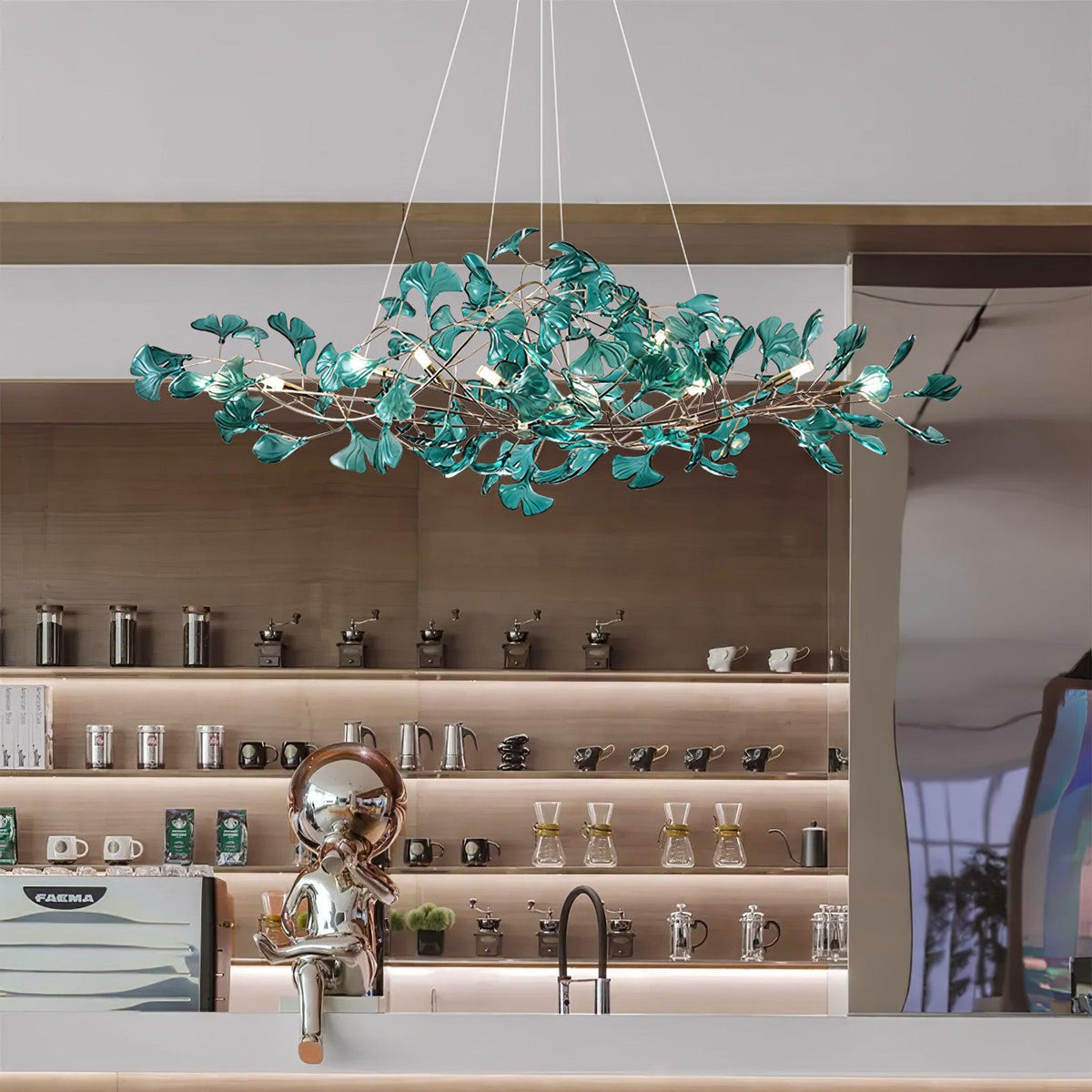 Leonie Ginkgo Acrylic Chandeliers
