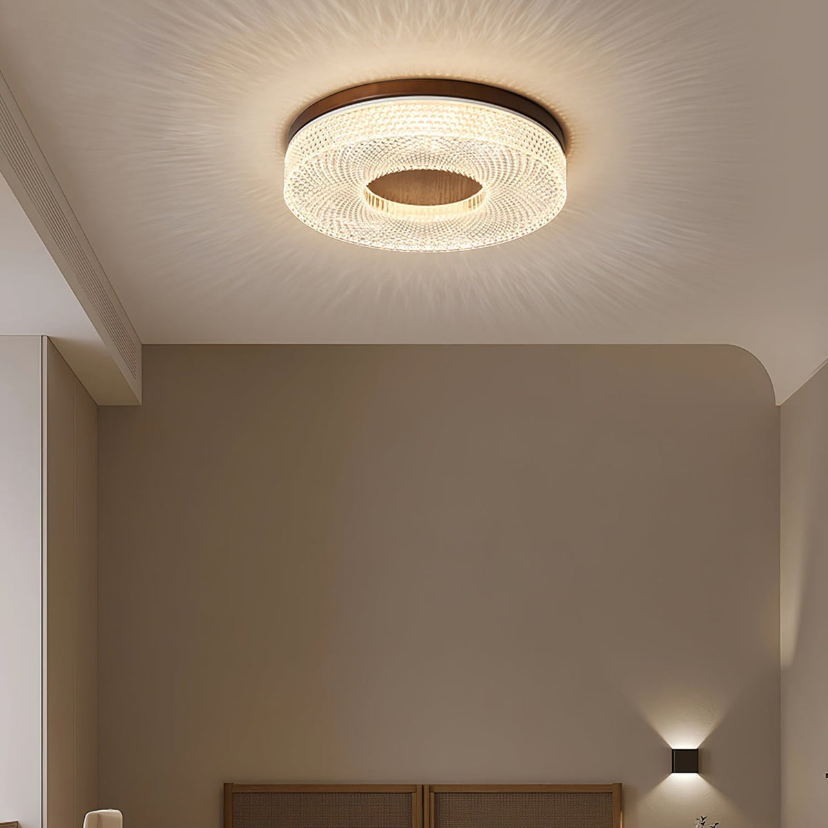 Nirinelle Ceiling Lamp Acrylic Ring Modern Minimalist