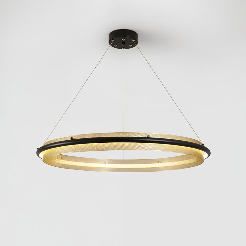 Erveliel Modern Minimalist LED Round Chandelier