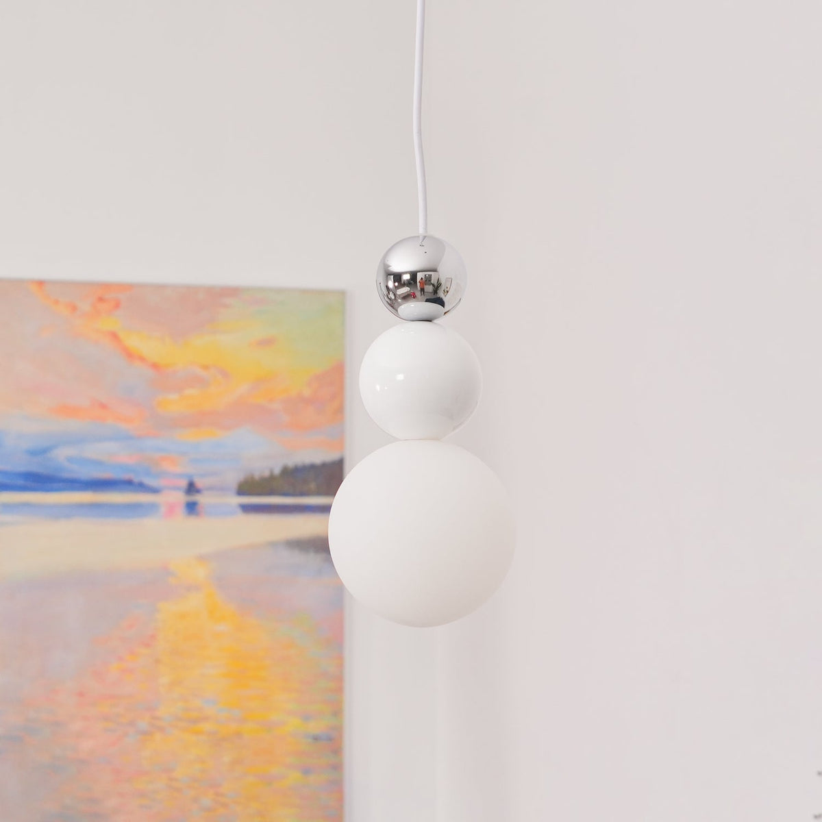 Elynd Acrylic Three Ball Pendant Lamp