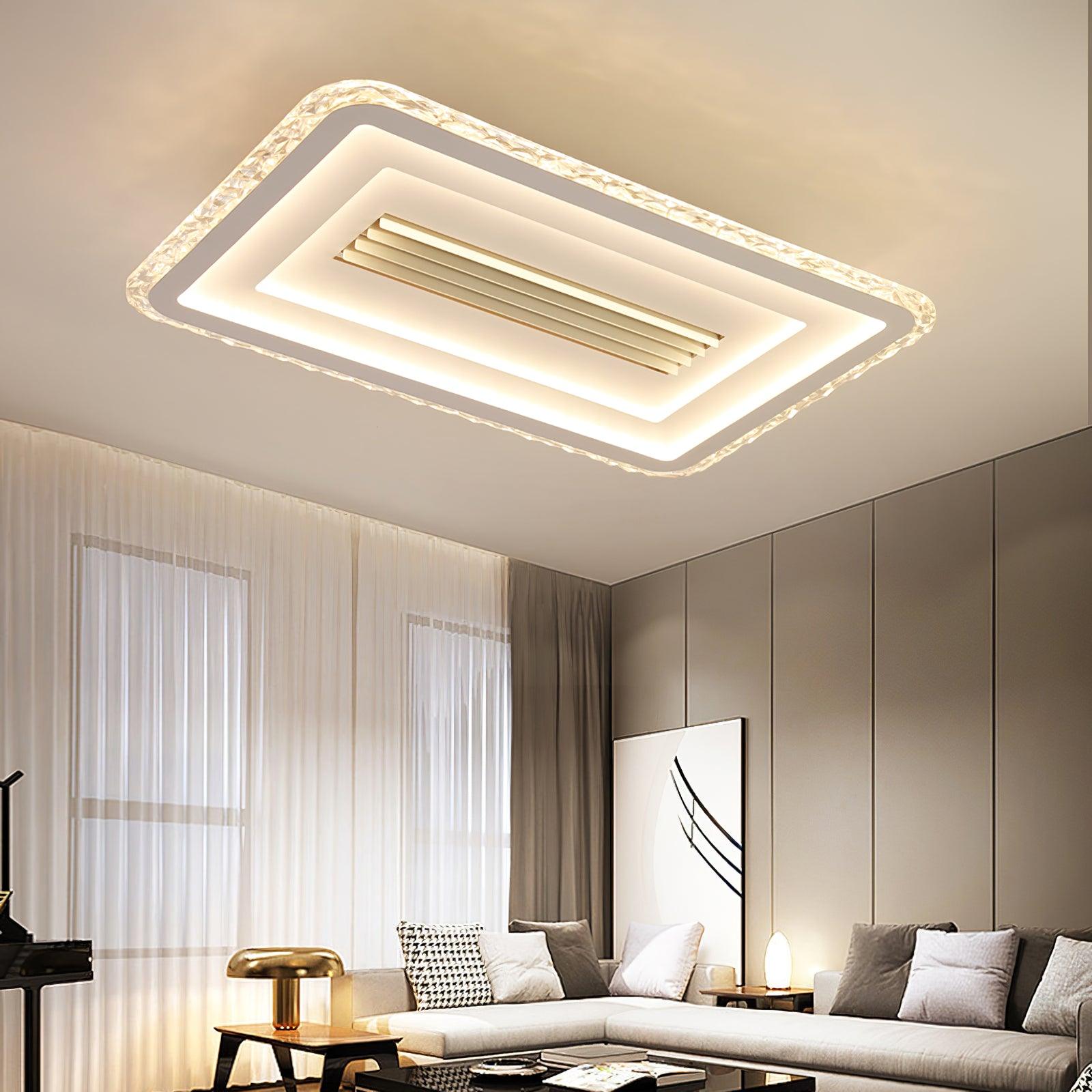 Ulthaara Modern Minimalist Ultrathin Rectangle Ceiling Lamp
