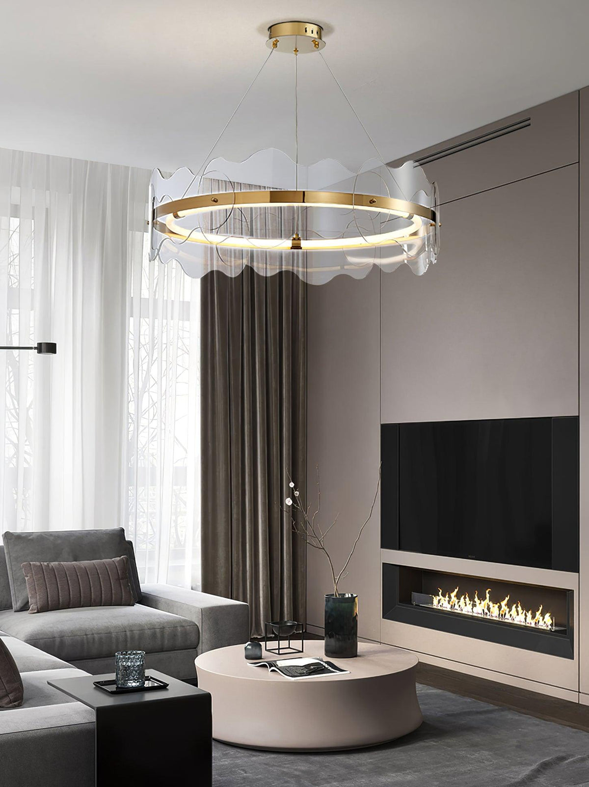 Vitalir Modern Acrylic Chandelier