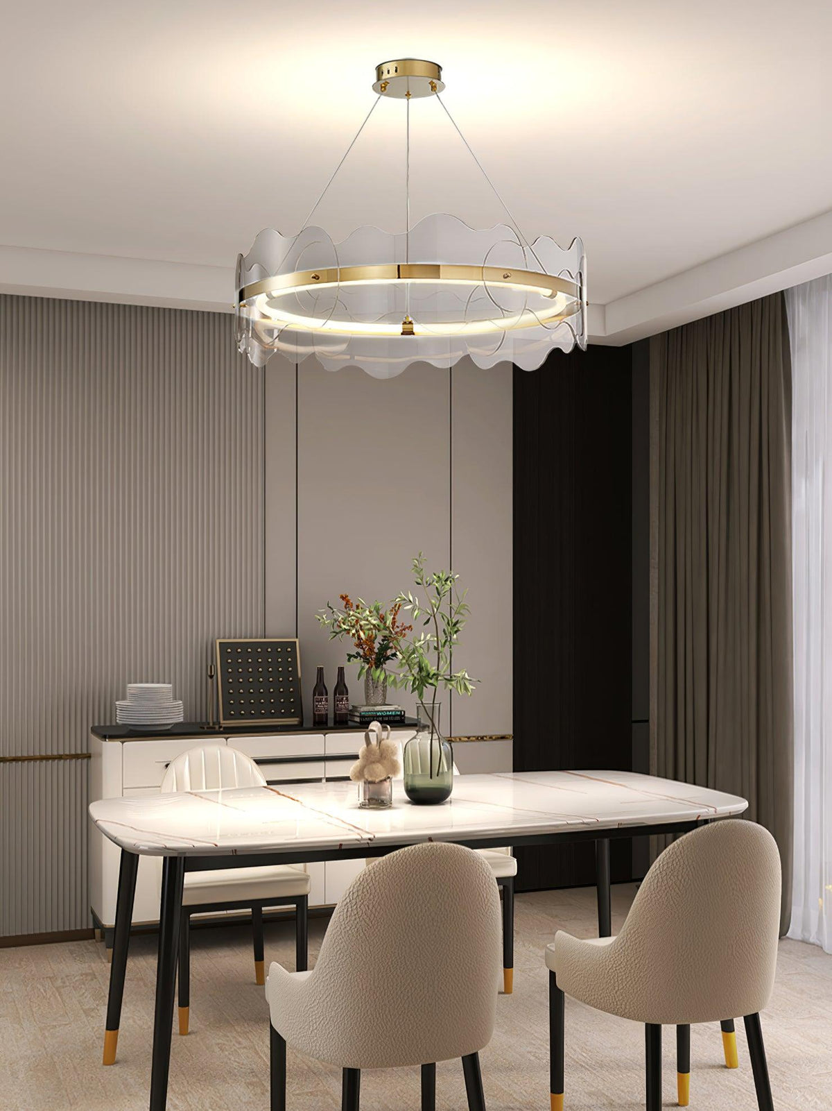 Vitalir Modern Acrylic Chandelier