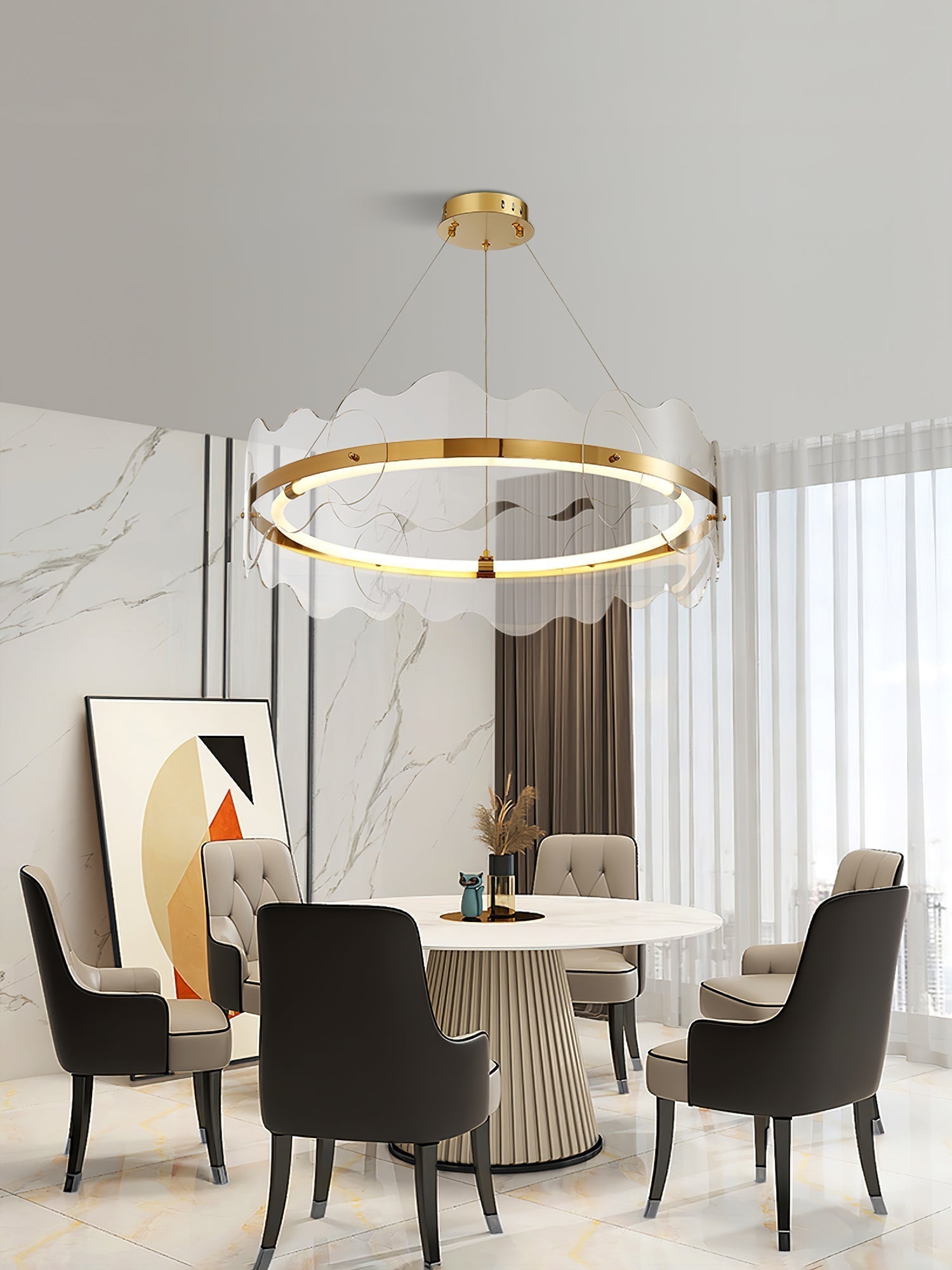 Vitalir Modern Acrylic Chandelier