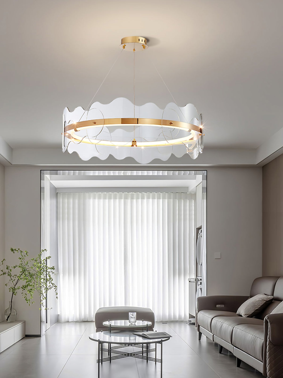 Vitalir Modern Acrylic Chandelier