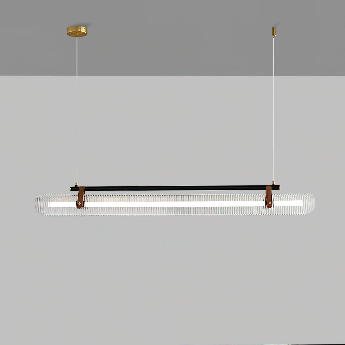 Niraenne Pendant Lamp Acrylic Linear Modern for Dining Room