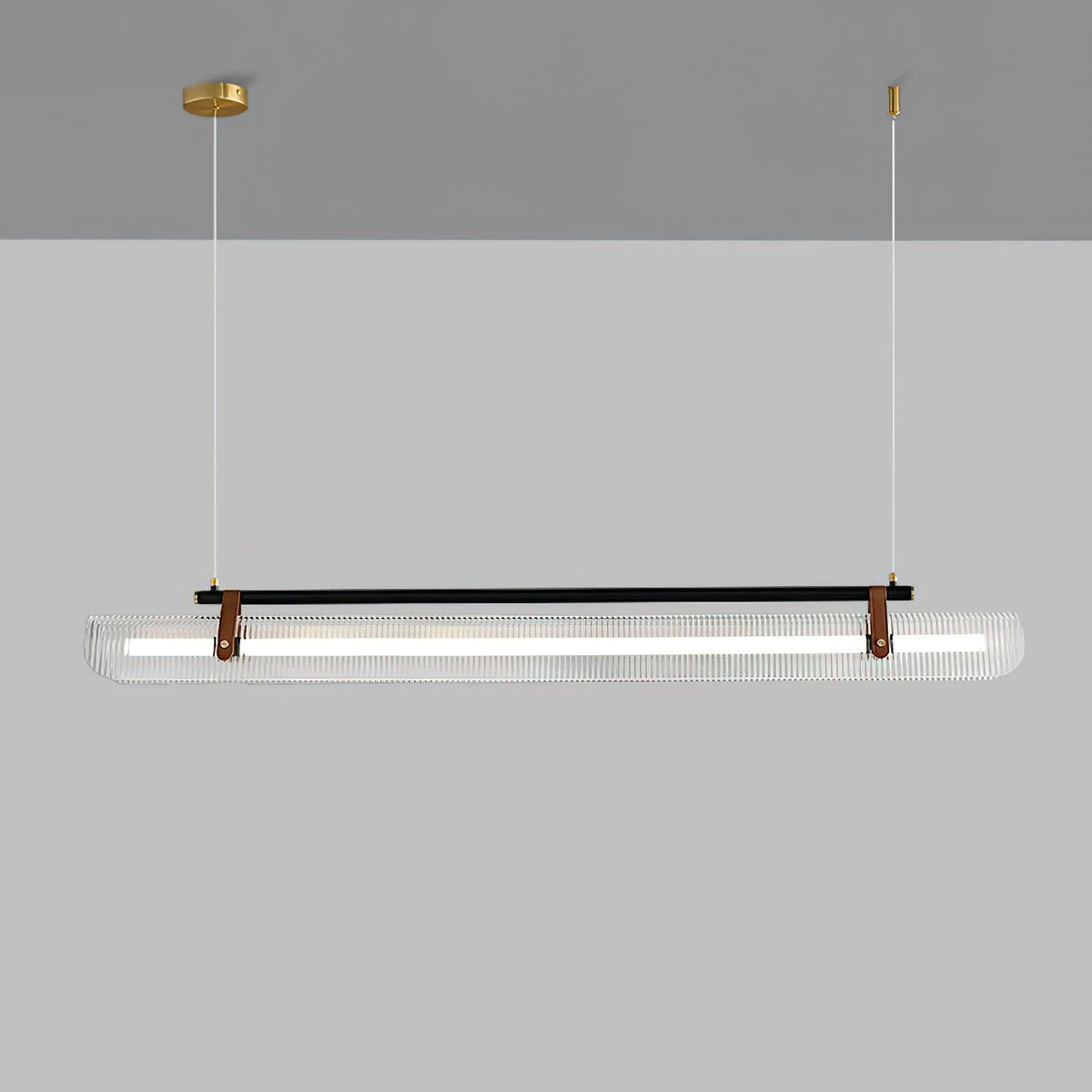 Niraenne Pendant Lamp Acrylic Linear Modern for Dining Room