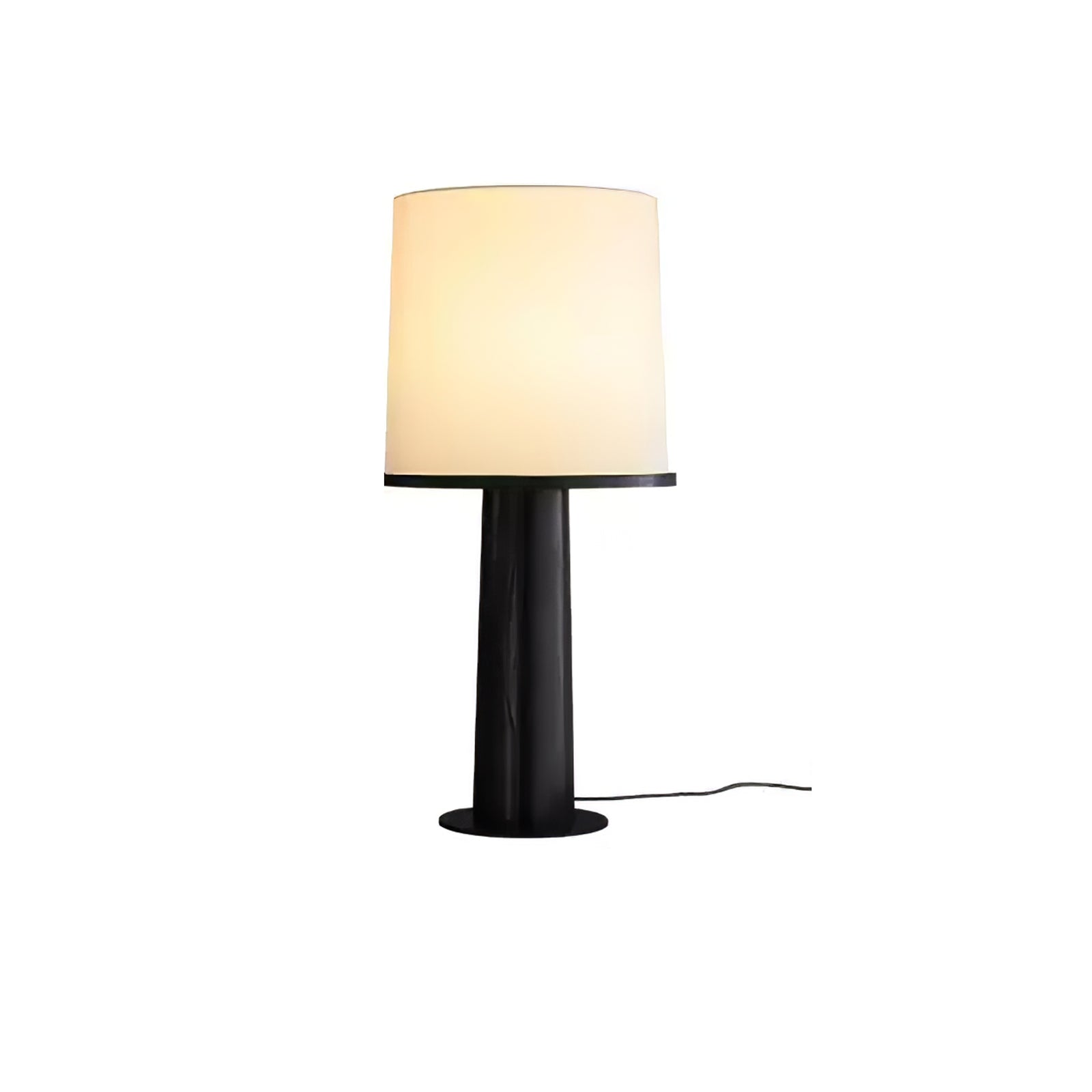 Rinirielle Wood Fabric Contemporary Table Lamp