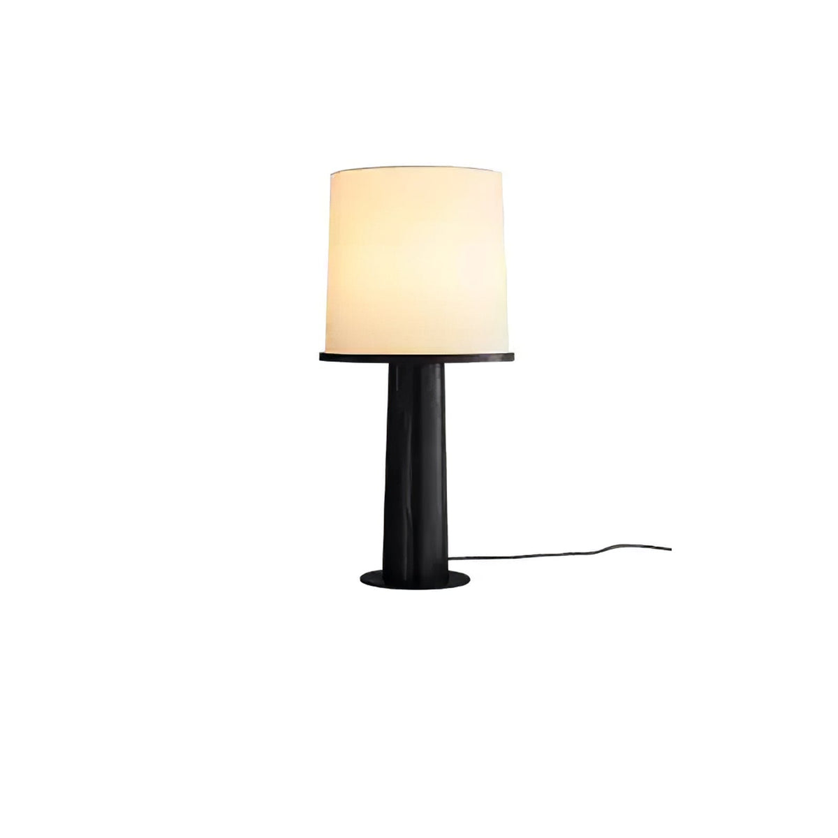Rinirielle Wood Fabric Contemporary Table Lamp