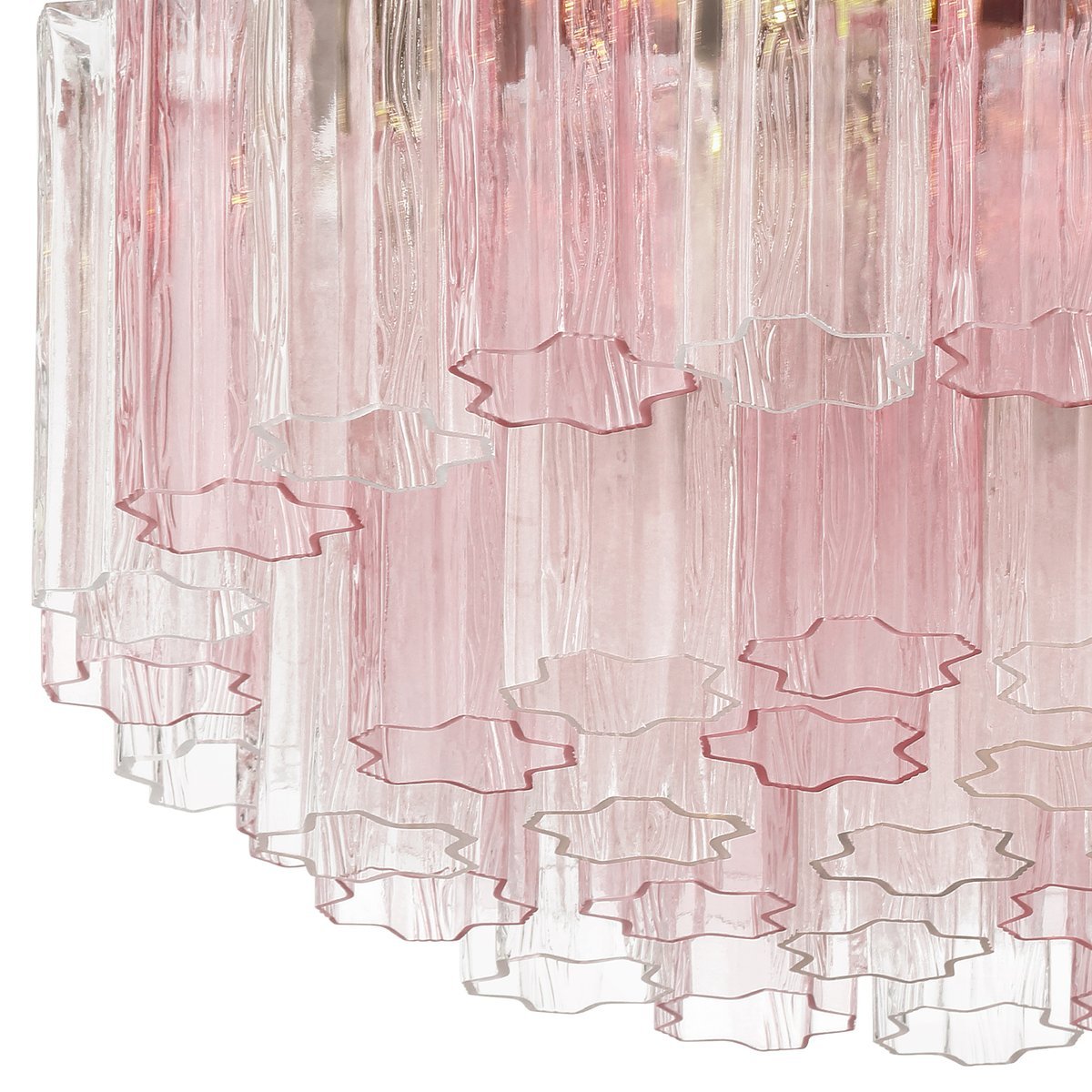 Eiruaya Ceiling Lamp Glass Tube Layered Amber