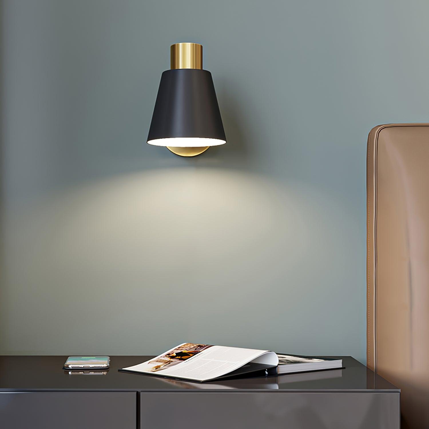Eurmiros Modern Minimalist Adjustable Armed Wall Lamp