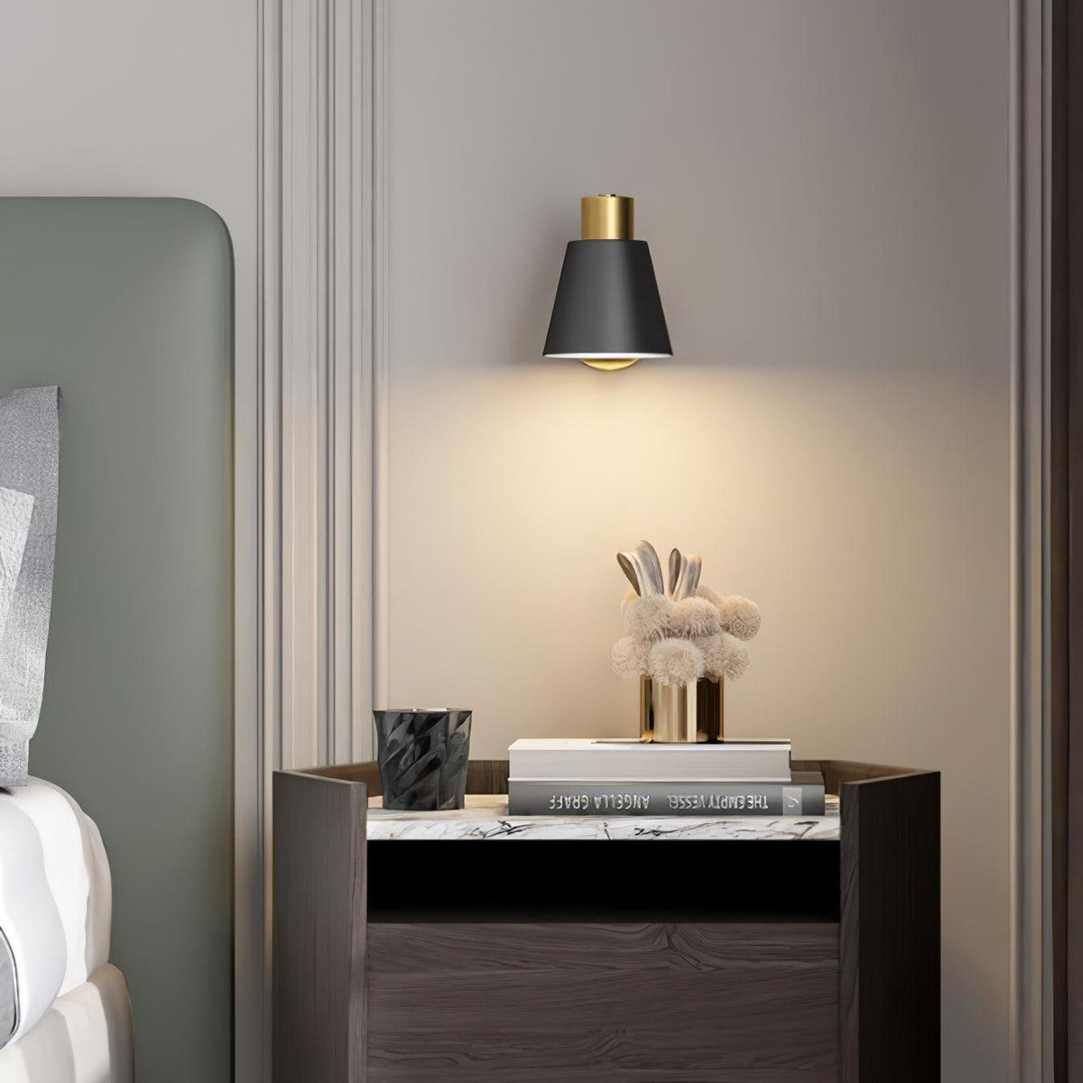 Eurmiros Modern Minimalist Adjustable Armed Wall Lamp