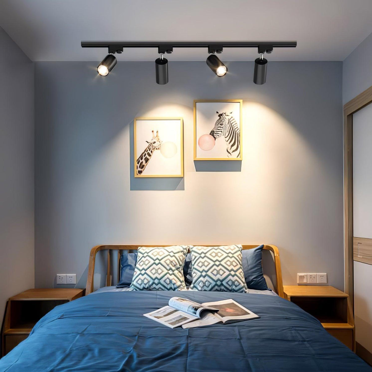 Reneaya Adjustable Ceiling Light Spotlight Track LED