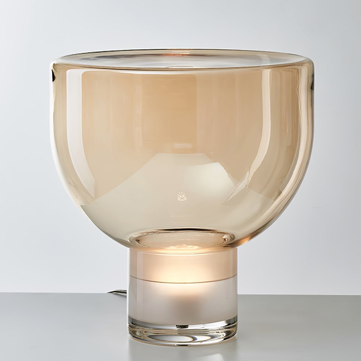 Cavm Glass Elegant Table Lamp