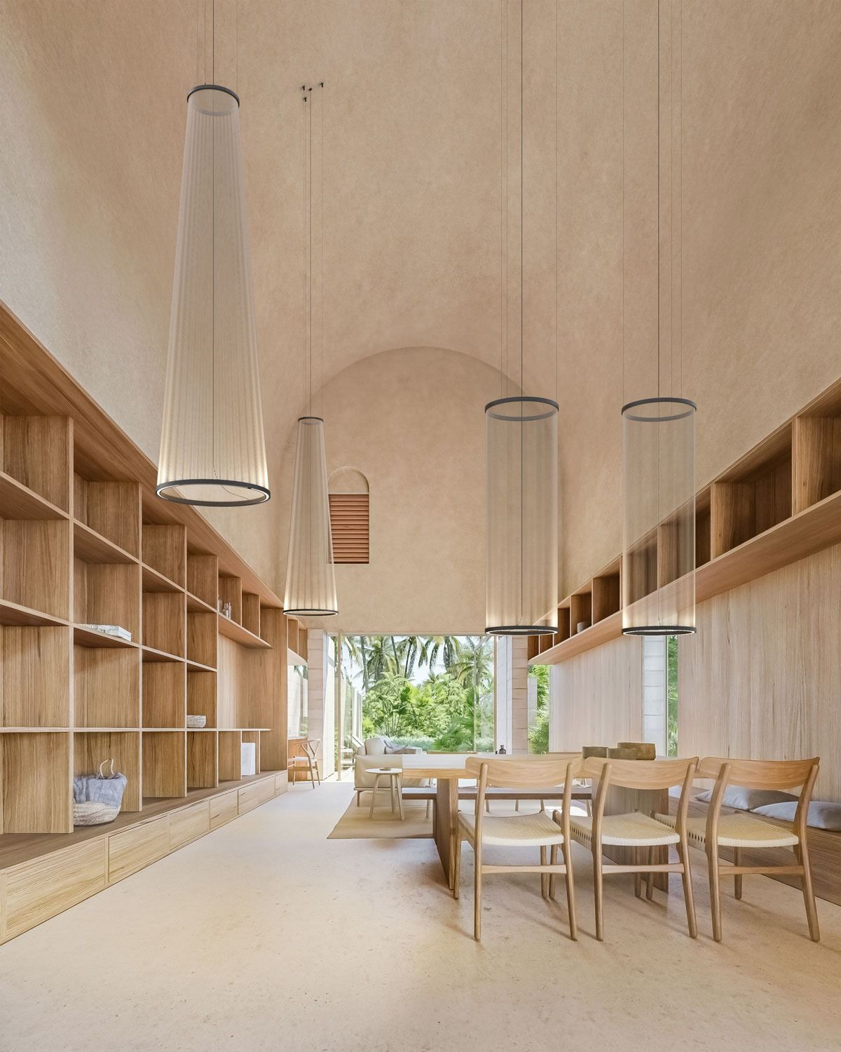 Cone Minimalist Aluminum Pendant Light - Neutral Decor