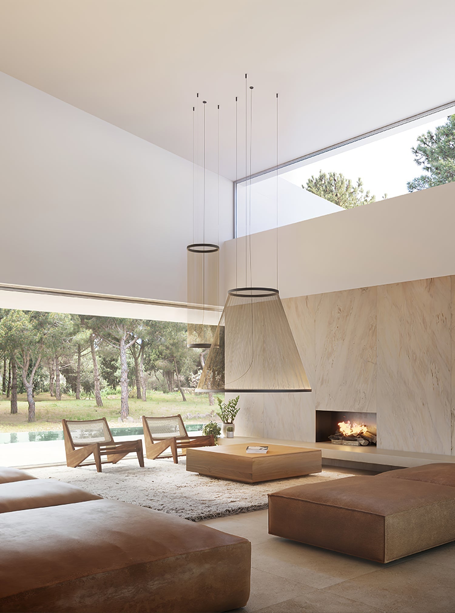Cone Minimalist Aluminum Pendant Light - Neutral Decor