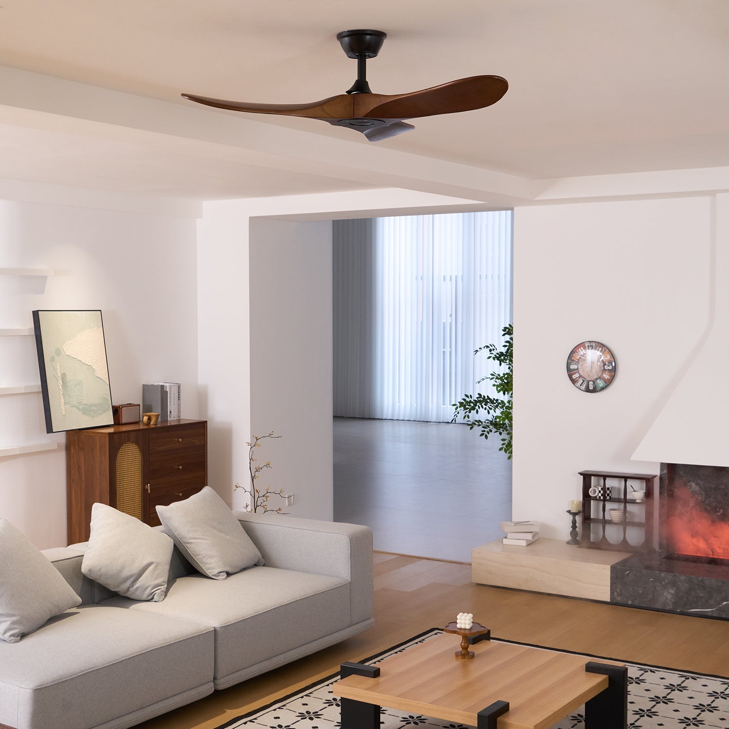 Bellstone Aero Breeze Ceiling Fan Light