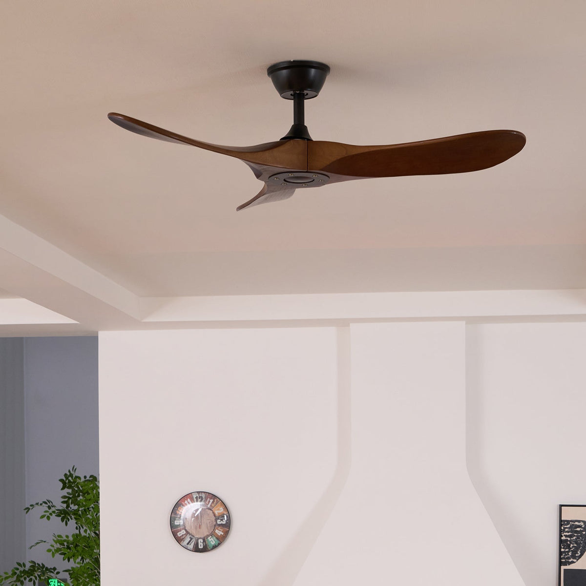 Orano Wood Contemporary Ceiling Fan