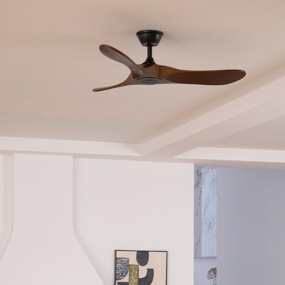 Orano Wood Contemporary Ceiling Fan
