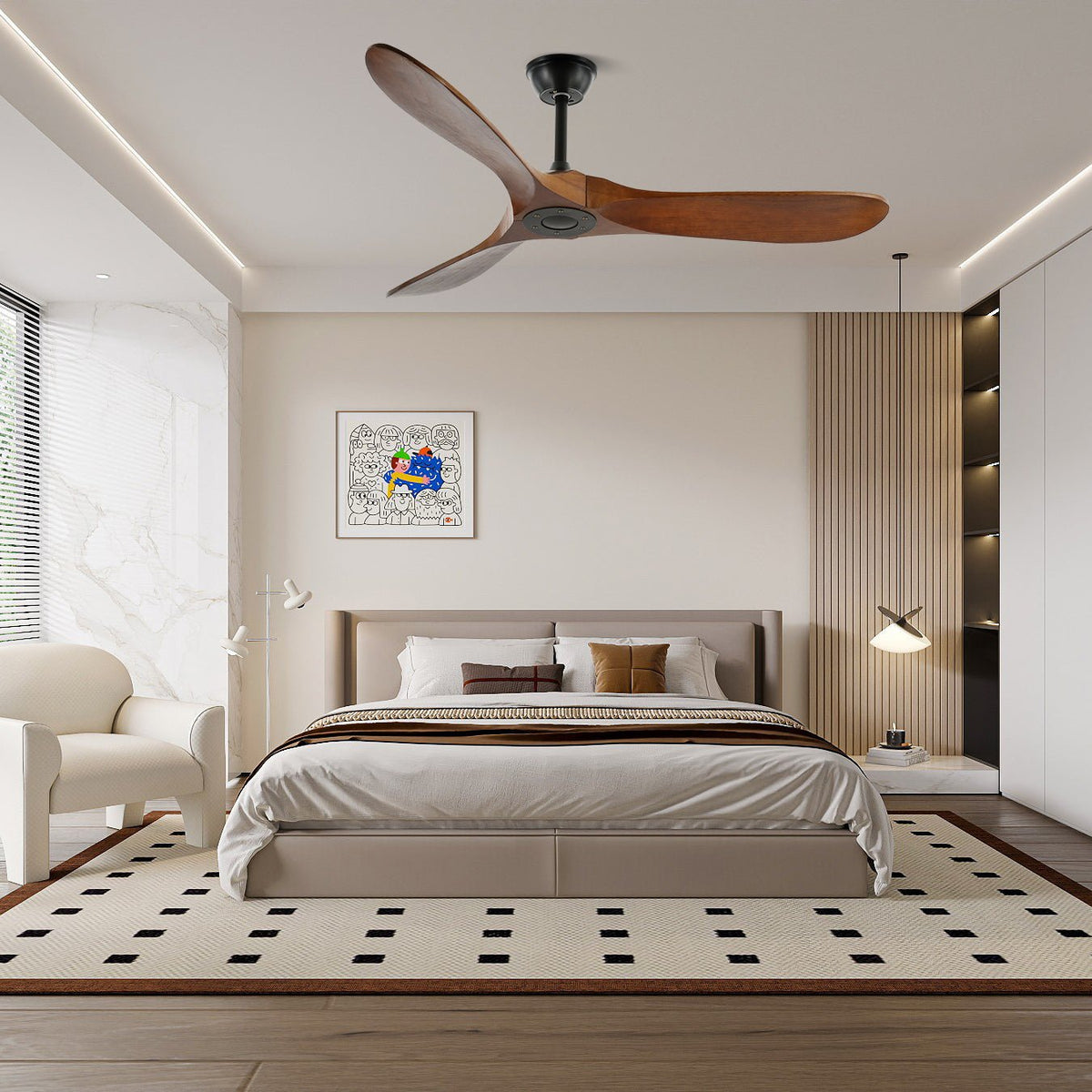 Valentin Breeze 42"/52" Ceiling Fan