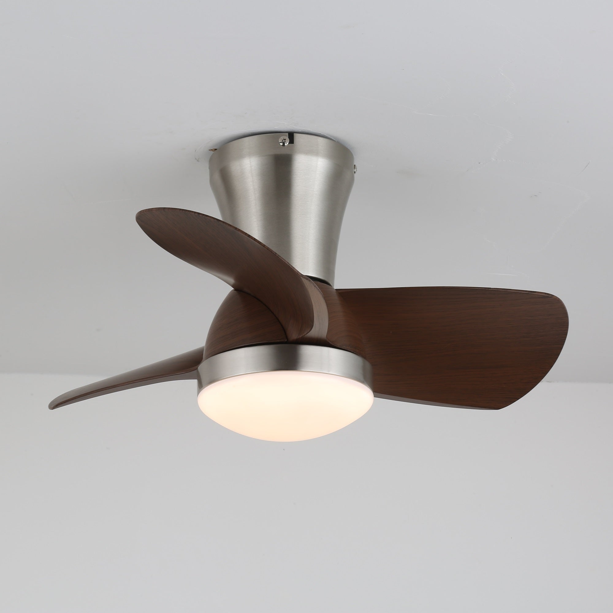 Deynor Modern Wood Ceiling Fan Light