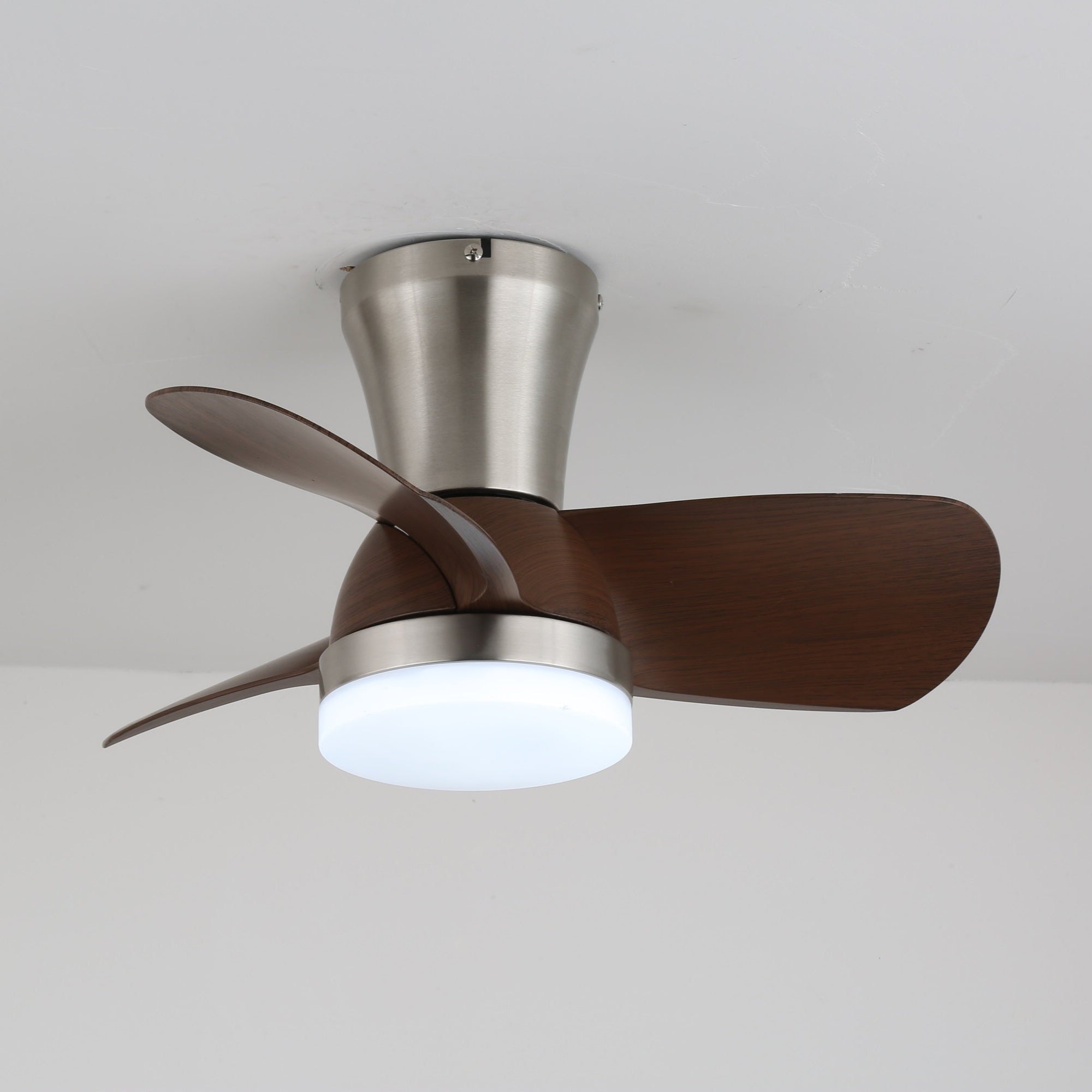 Deynor Modern Wood Ceiling Fan Light