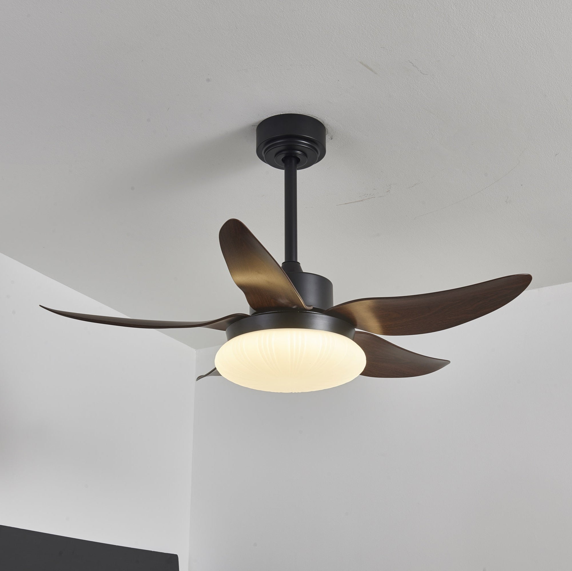 Zerith Modern Wood Ceiling Fan Light