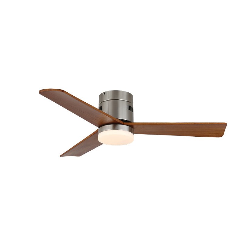 Eris Minimalist Wood Ceiling Fan Light