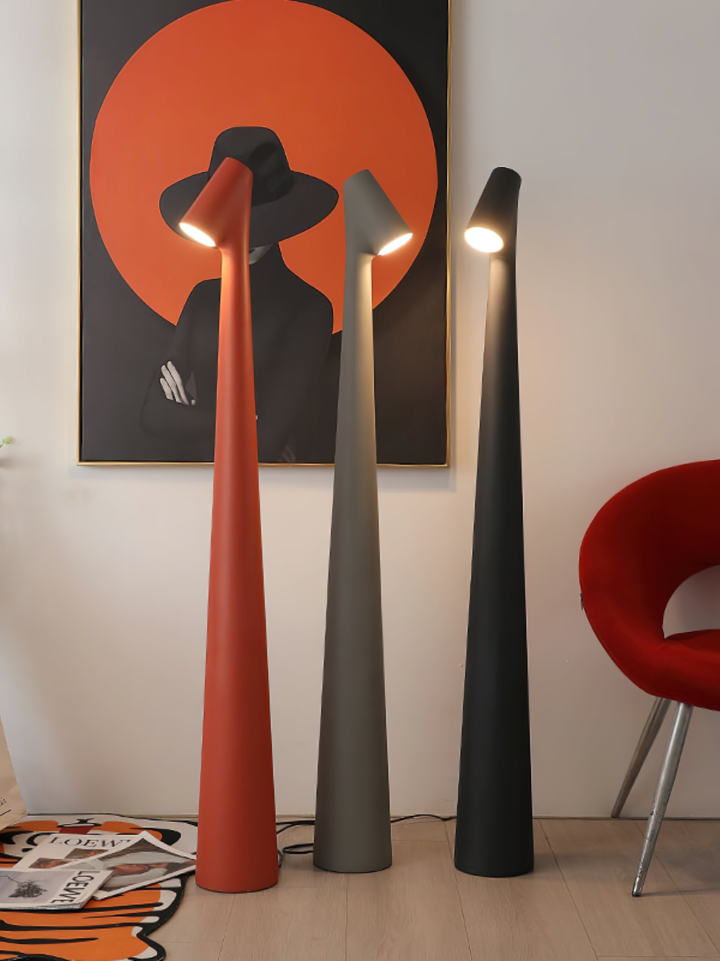 Imiril Sculptural Floor Lamp
