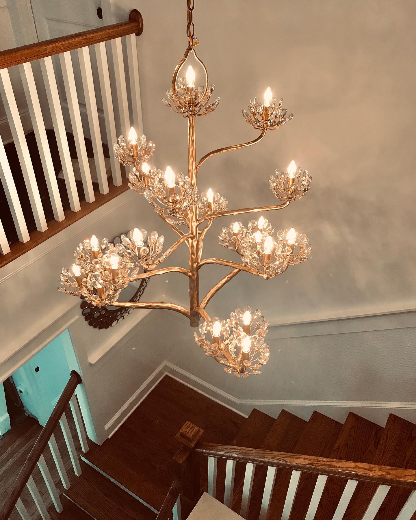 Agave Postmodern Luxury Americana Crystal Chandelier