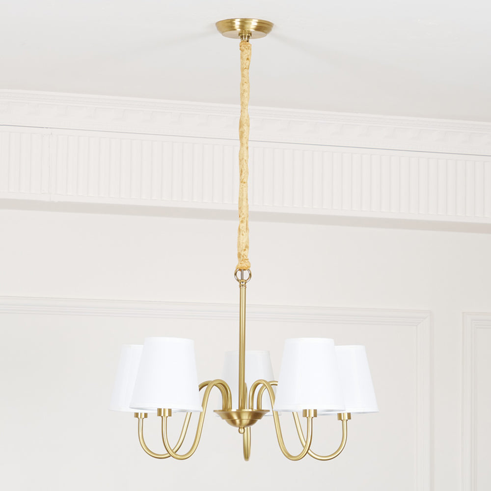 Dalen Traditional Stacey Fabric Chandelier