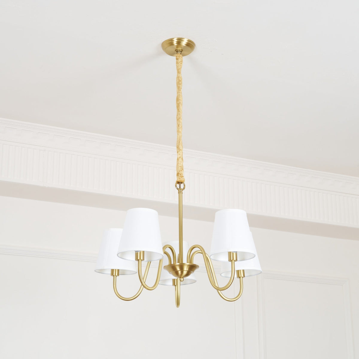 Dalen Traditional Stacey Fabric Chandelier