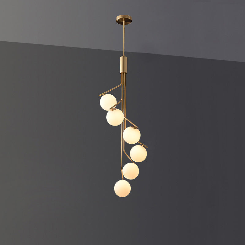 Ageet Modern Minimalist Glass Pendant Light