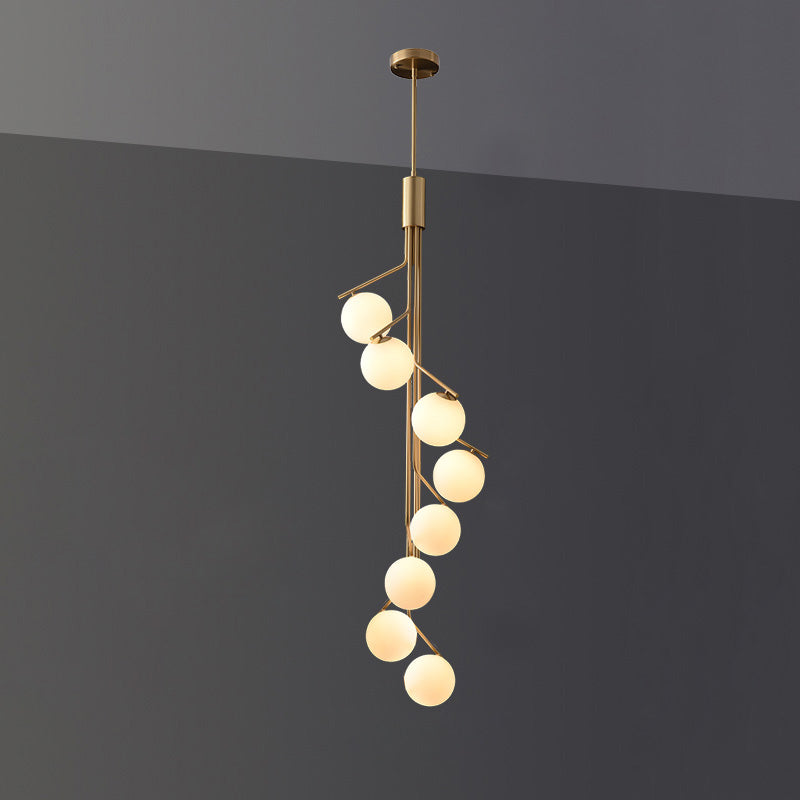 Ageet Modern Minimalist Glass Pendant Light