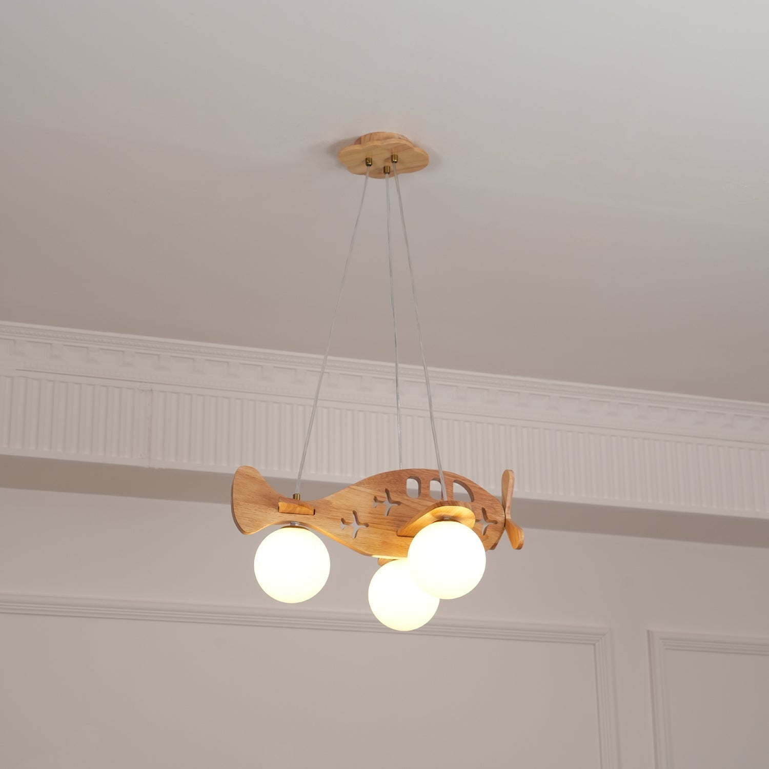 Aldenine Wood Artistic Pendant Lamp