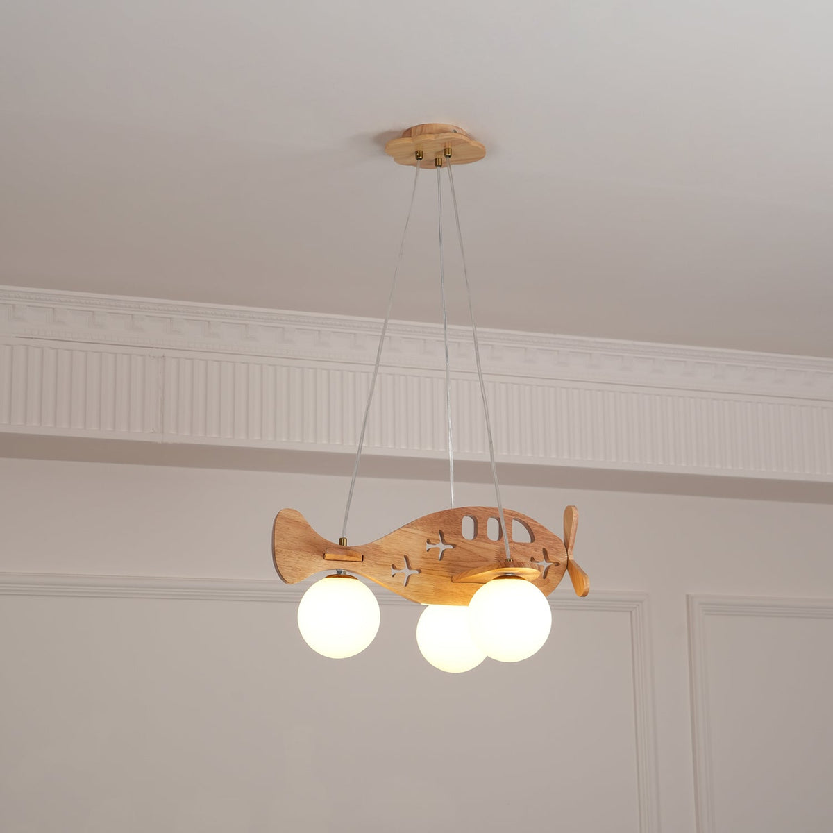 Aldenine Wood Artistic Pendant Lamp