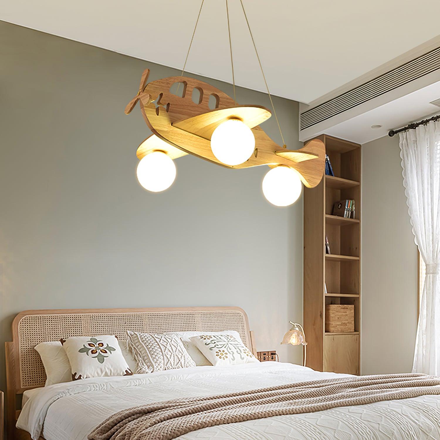 Aldenine Wood Artistic Pendant Lamp