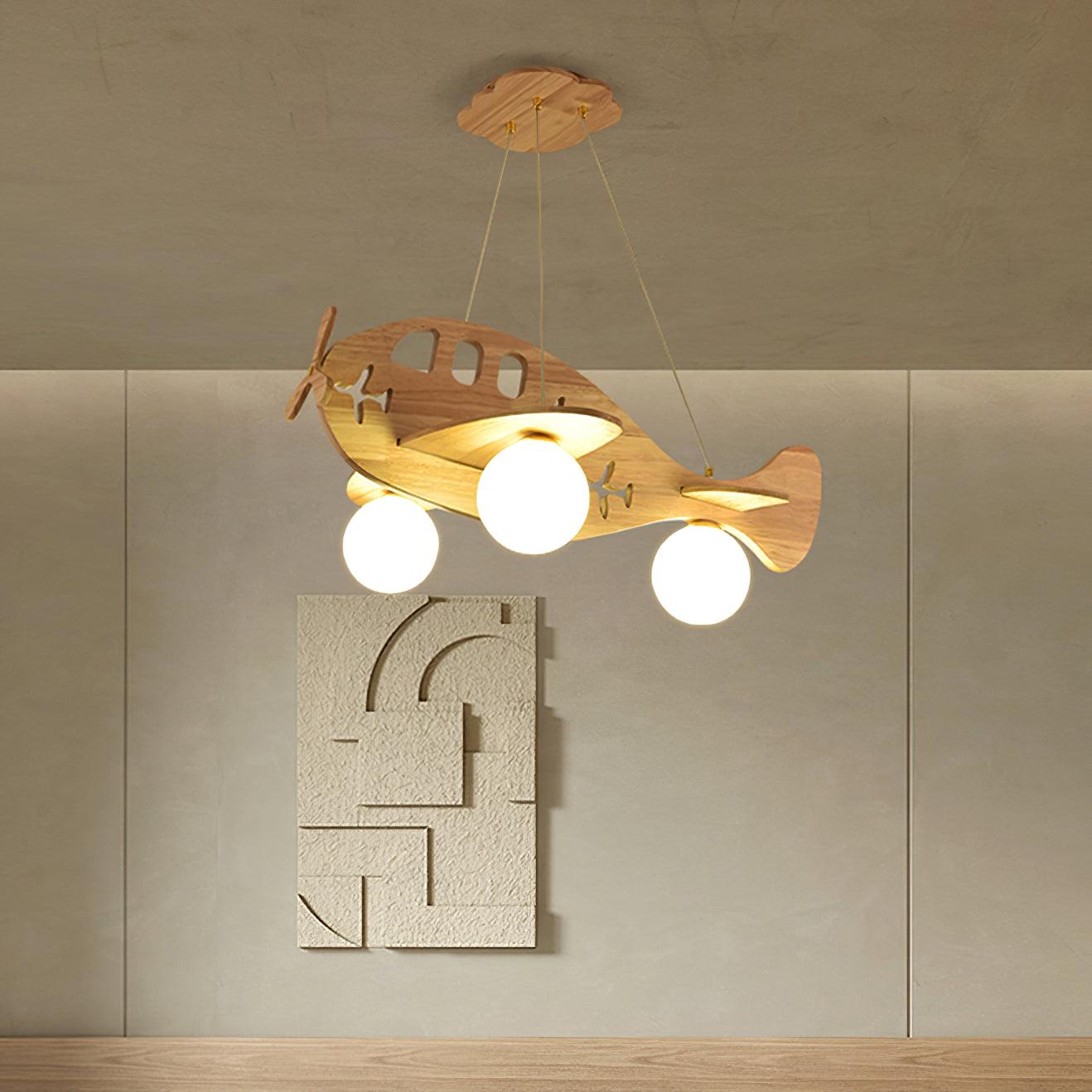 Aldenine Wood Artistic Pendant Lamp