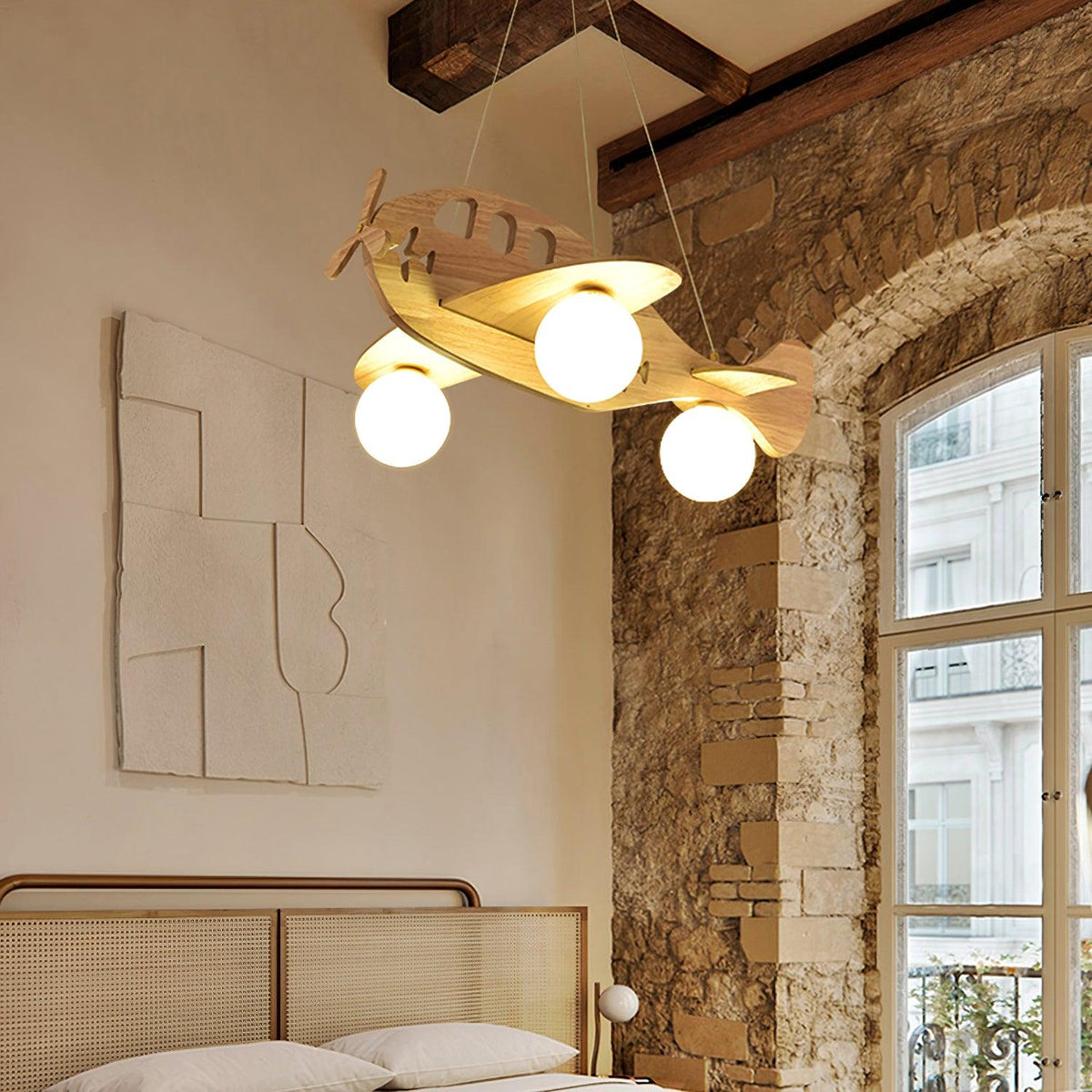 Aldenine Wood Artistic Pendant Lamp