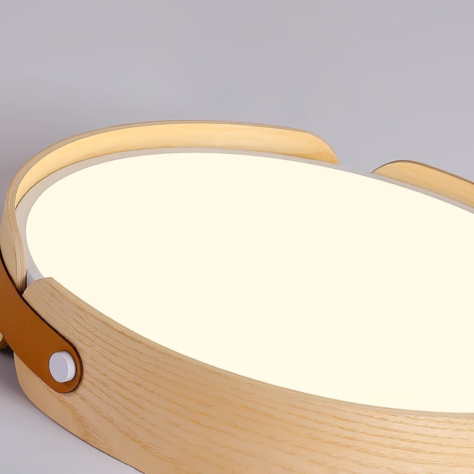 Echo Modern Minimalist Wood Ceiling Light