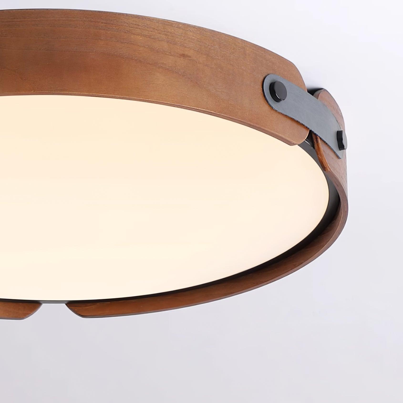 Echo Modern Minimalist Wood Ceiling Light