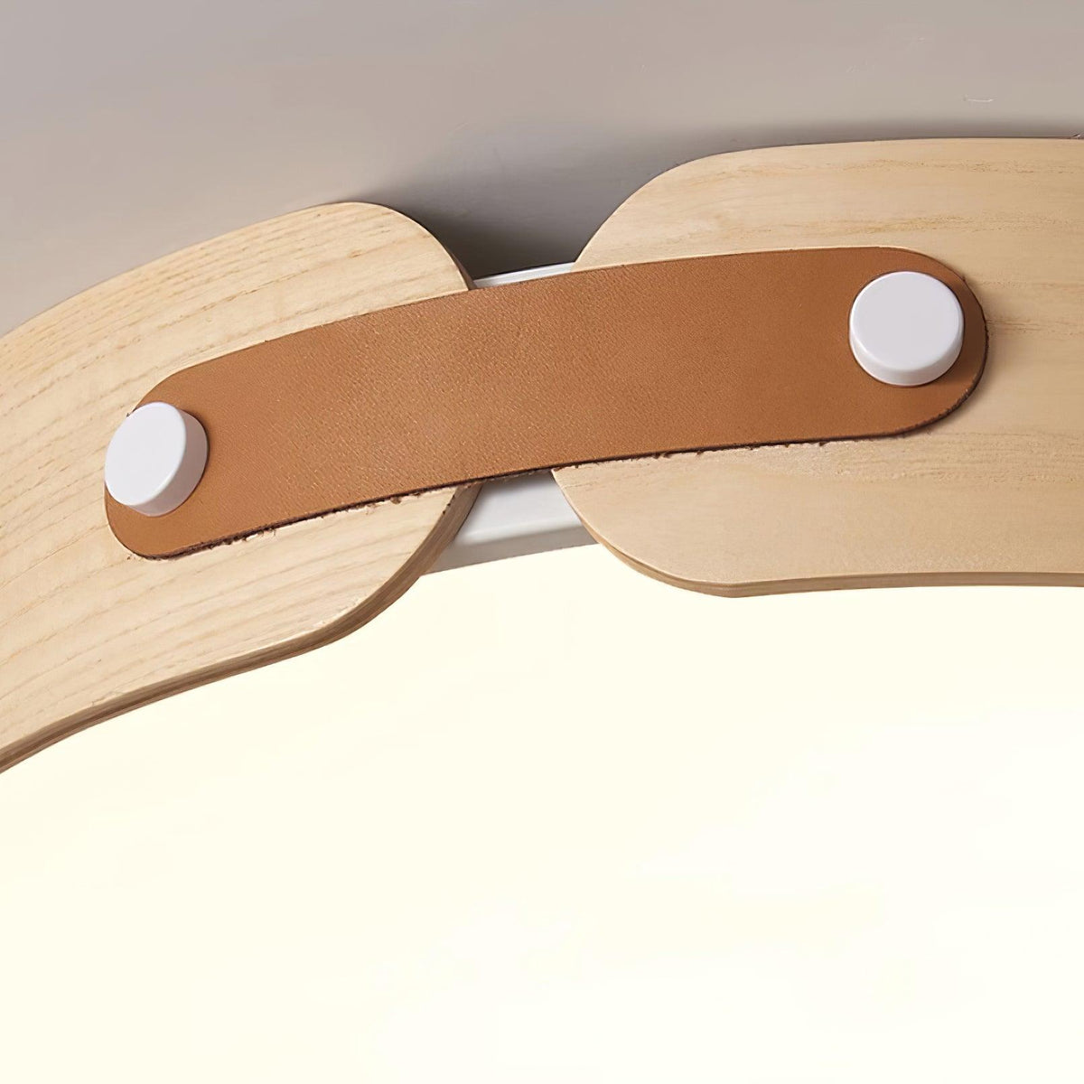 Echo Modern Minimalist Wood Ceiling Light