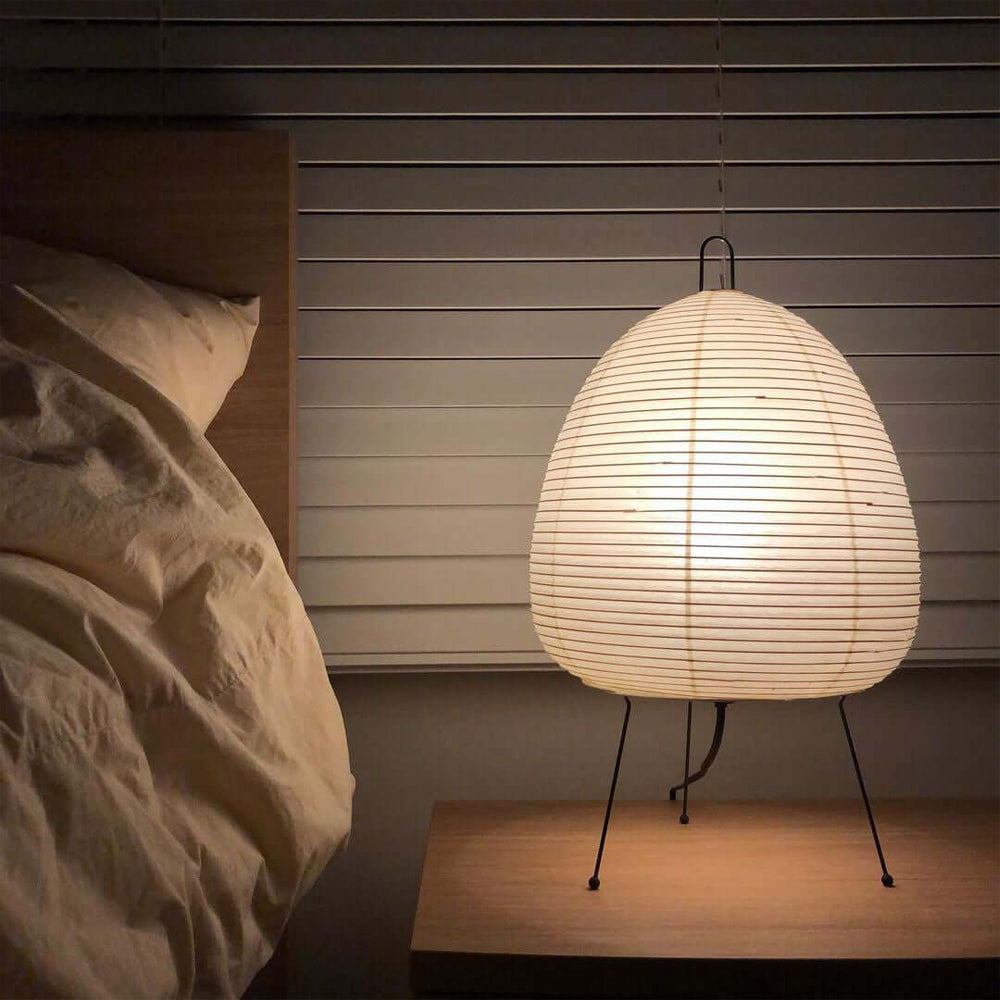 Tranquilux Paper Japanese-Inspired Table Lamp